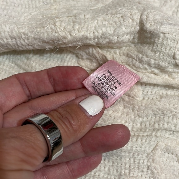 Calypso St Barth White Beaded & Sequin Cropped Jacket. Size Small - Picture 14 of 16